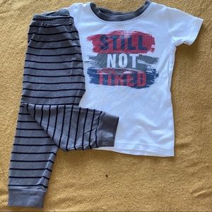 Crazy 8 matching pajama set